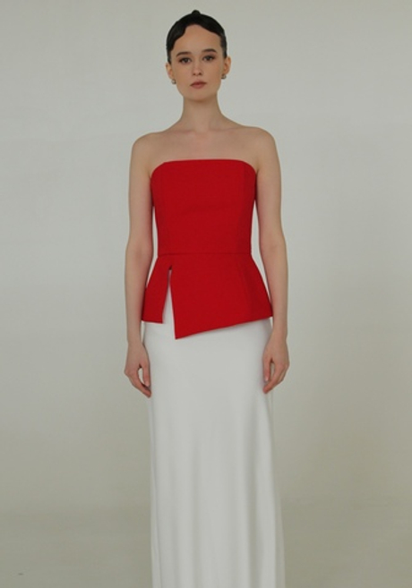 Топ-баска с разрезом