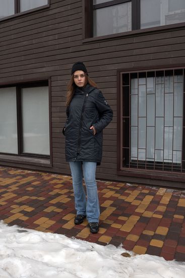 Куртка Bio Connection 703-2 синий-винный жен. Р0206