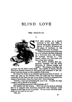 Blind love | Wilkie Collins