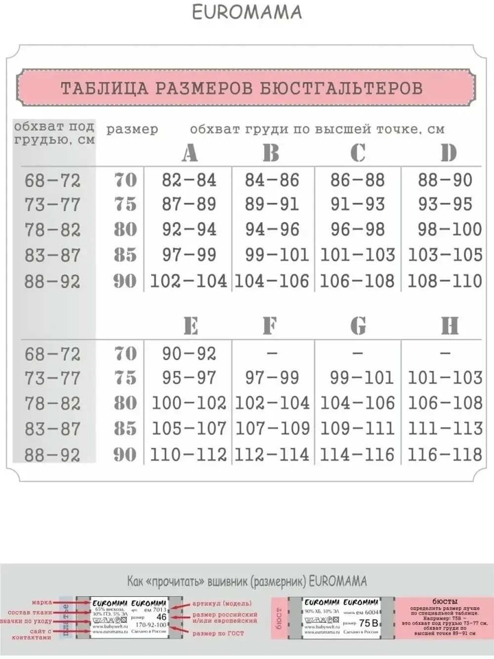 Бюстгальтер для кормления "Элизе" белый