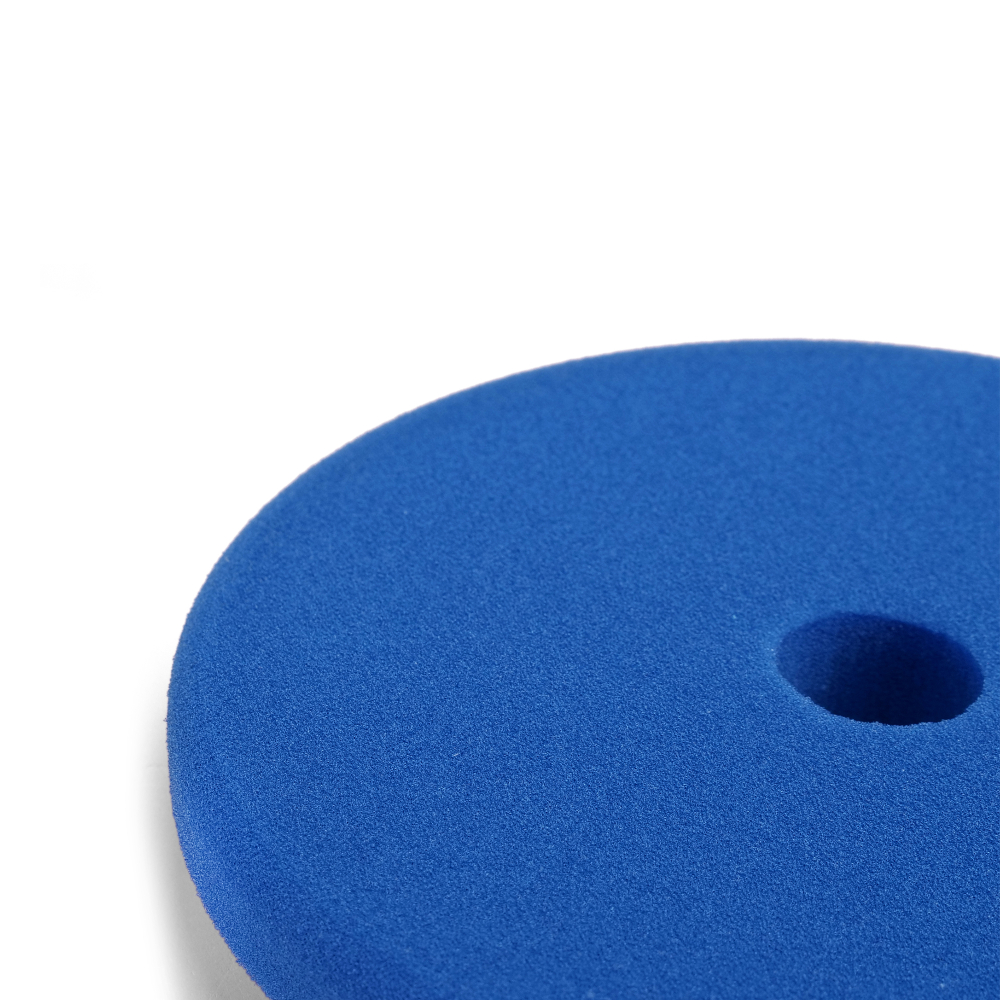 Поролоновый полировальный круг режущий полутвердый Синий 130-150*20 мм MaxShine, 2021148B
