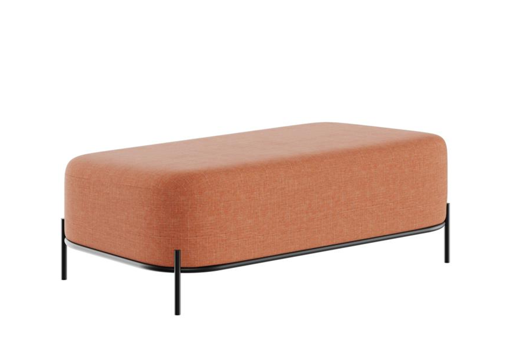 Диван двухместный без спинки ДЖАЙВ