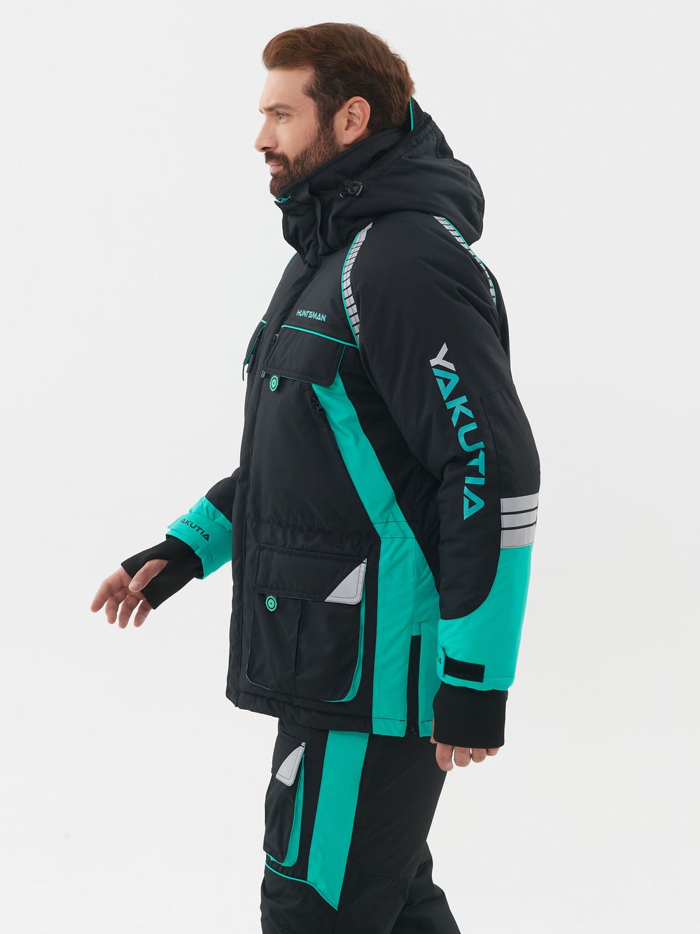 Костюм зимний Yakutia ткань Galaxy Breathable цвет Черный