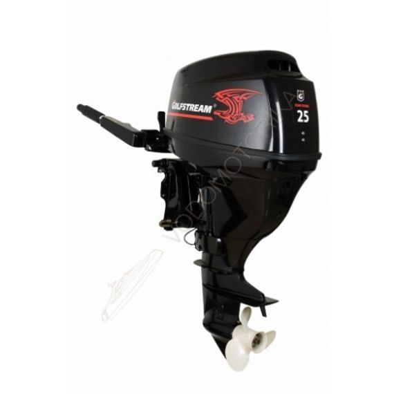 Лодочный мотор Golfstream F25BWS 25 л.с. четырехтактный