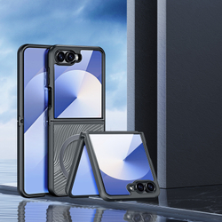 Чехол с поддержкой MagSafe от Dux Ducis для Samsung Galaxy Z Flip 7, серия Aimo Mag Series Case