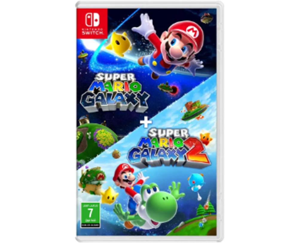 Super Mario Galaxy + Super Mario Galaxy 2 (NS) NEW
