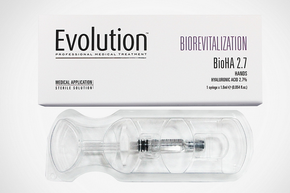 BioHA 2,7 Hand+Elbow Evolution | ГК 27 мг/мл | Биоревитализант Кисти рук+Локти