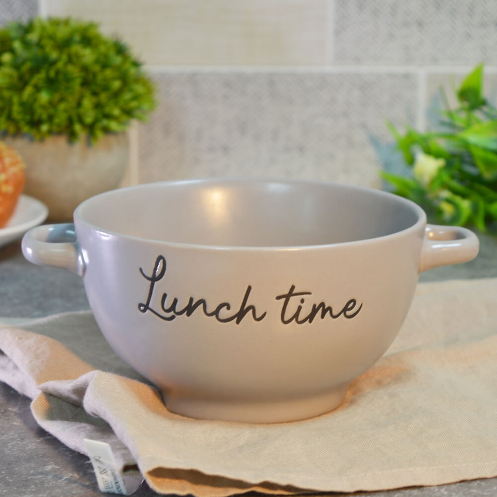 Бульонница 650мл "Время ланча"