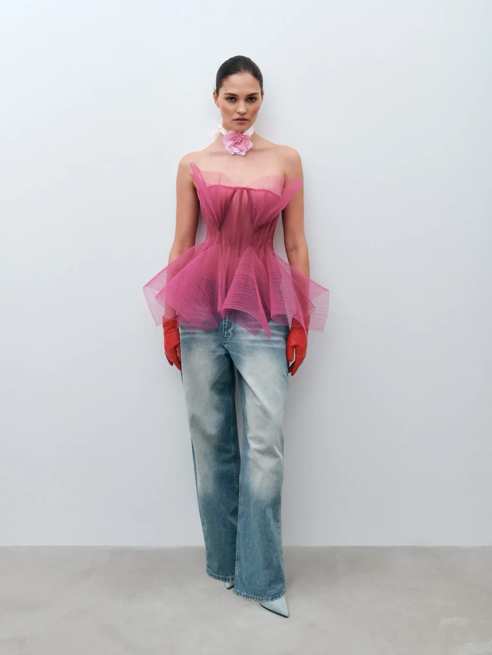 Джинсы Wide leg