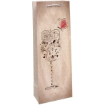 Пакет под бутылку «Богема» 36*12,5*8,5 см