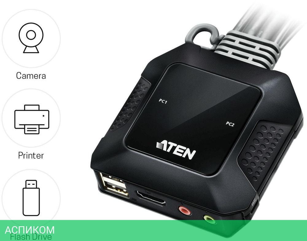 KVM-переключатель Aten CS22H