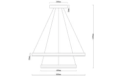 Подвесная люстра Arte Lamp SIREN