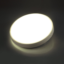 7628/EL PALE SN 170 Светильник пластик/беленый под дер. LED 72Вт 3000-6300K D500 IP43 пульт ДУ LOSTA