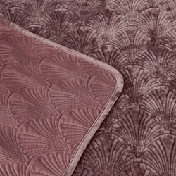 Покрывало 240x260 Sofi De MarkO Розалин пепельно-розовое