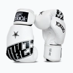 Боксёрские перчатки YOKKAO Lettering Boxing white