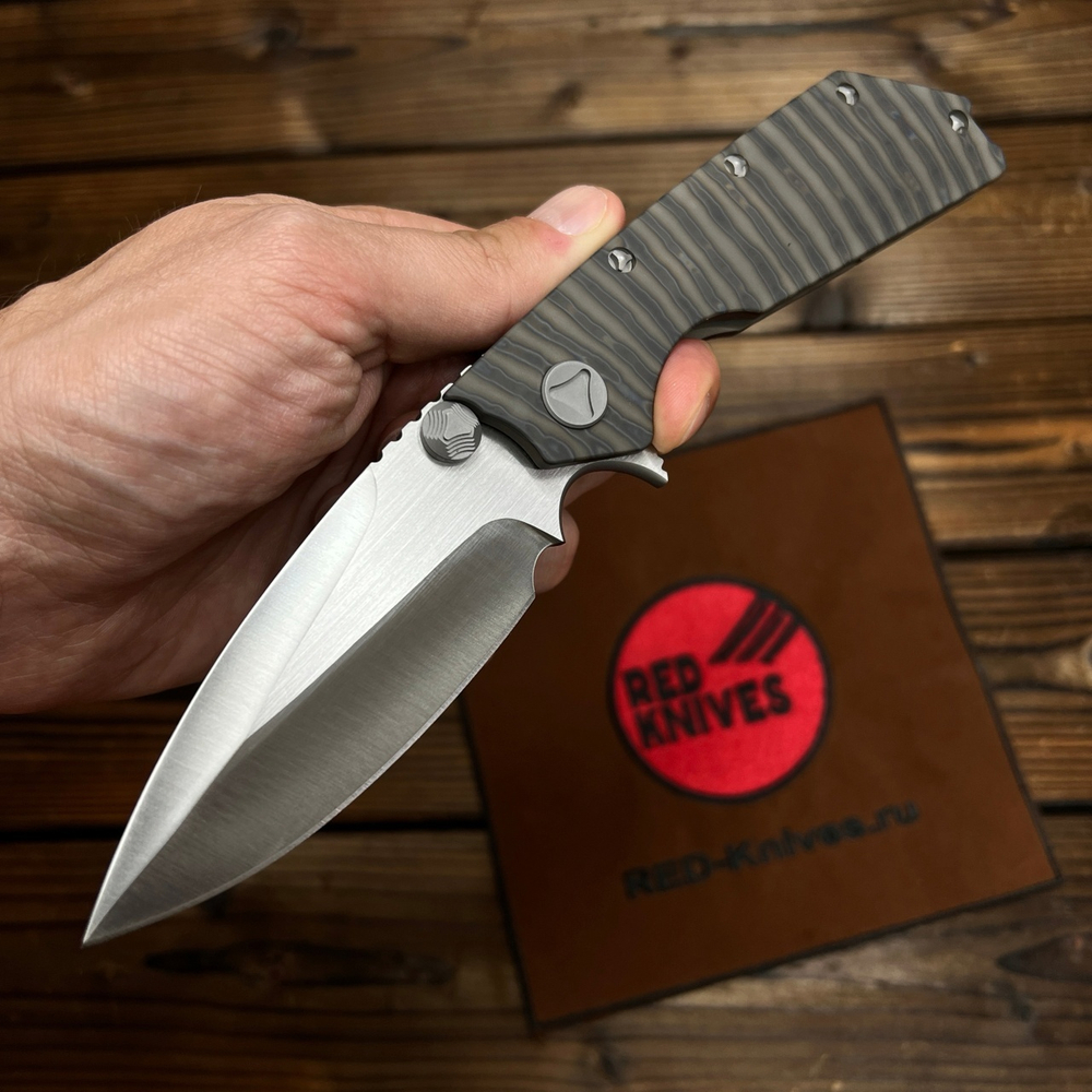 Нож Microtech DOC титановый A+++ (полосатик) RK-491