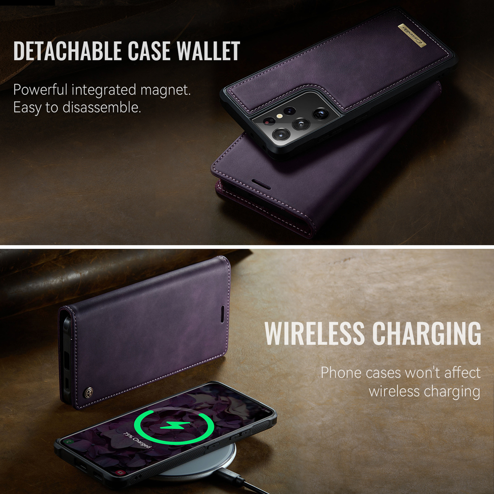 Чехол-кошелек CaseMe 2 in 1 MagSafe Samsung Galaxy S21 Ultra