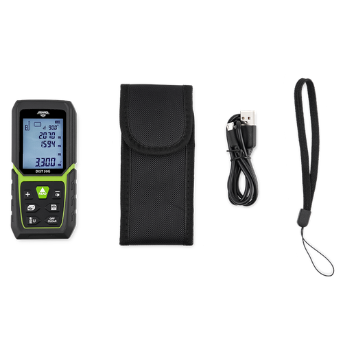 Лазерный дальномер AMO DIST 50 G 857386