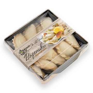 Вареники с картофелем и боровиками 500г.