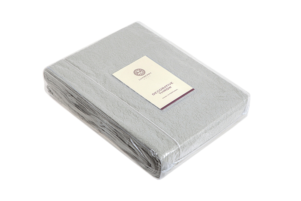 Покрывало 150x220 Luxberry Notting Hill зеленая глина