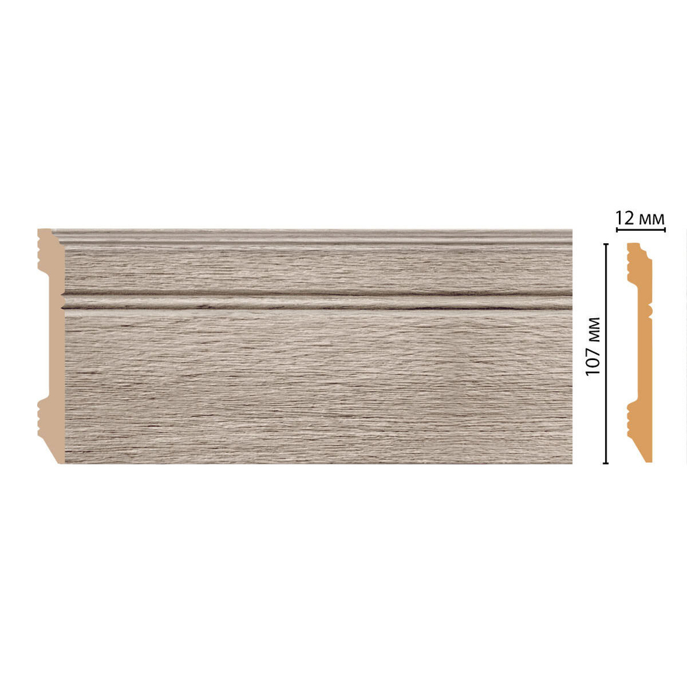 Плинтус Decomaster D105 D105-77 ДМ