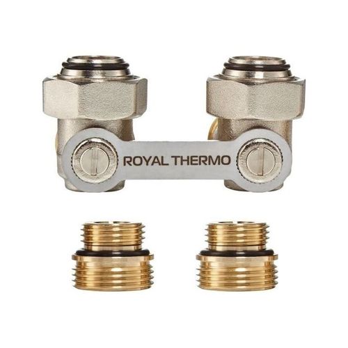 Узел нижнего подключения угловой 1/2"х3/4"EK Royal Thermo