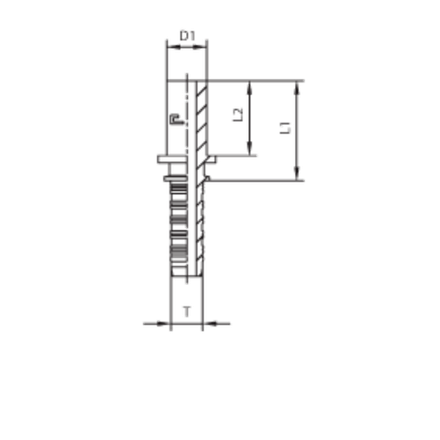 Фитинг DN 12 BEL (Ш) 15