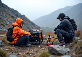 Автономное электроснабжение:   практический тест Генератор бензиновый Huter, 2.8 кВт в экстремальных   условиях