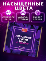 Набор акриловых красок NEON