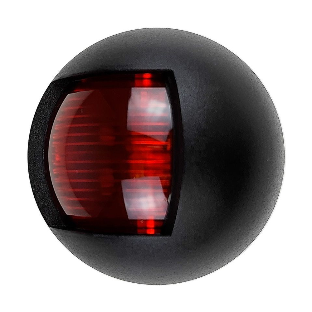 Огонь бортовой красный, 12В, 5 Вт, черный корпус (10269229)