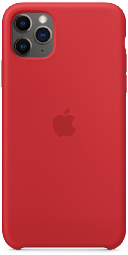 Чехол силиконовый для IPhone 11 Pro Max Red (MWY2ZFE/A)