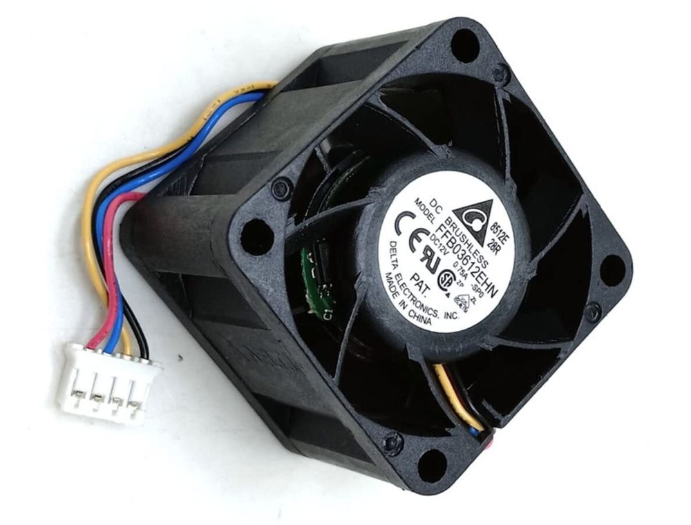 Система охлаждения Delta 12V 0.75A 36x36x28mm 4-pin Cooling Fan FFB03612EHN-SP0