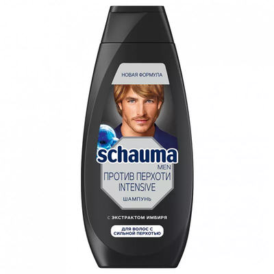 SCHAUMA MEN шамп,Против перхоти,Интенсив с экстр.имбиря (360мл)