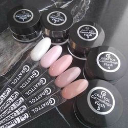 Grattol Gel Camouflage Flash - Гель камуфляж моделирующий, 15мл