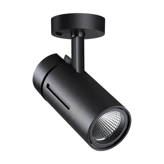 358597 OVER NT21 375 черный Светильник накладной светодиодный IP20 LED 4000K 30W 175-245V DEP