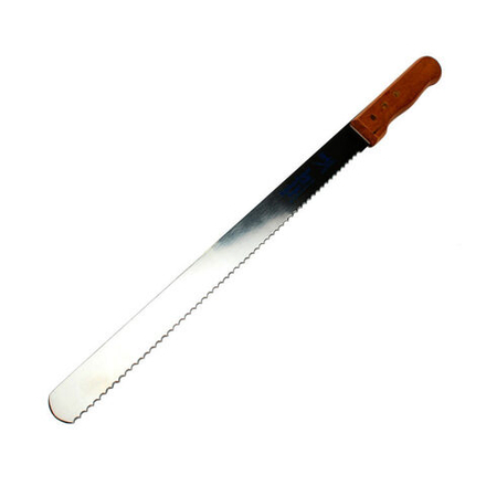 Нож зубчатый для нарезки бисквита, 30см