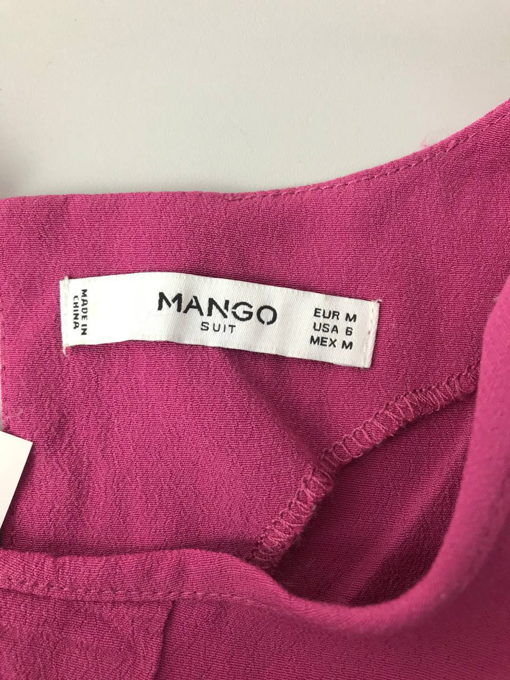 Блуза Mango нежно-розовая 46 размер