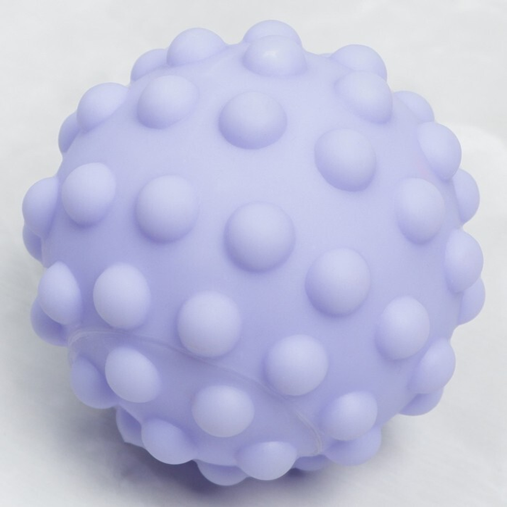 7050213 Набор игрушек для игры в ванне «Тактильные мячики и погремушка», 4шт