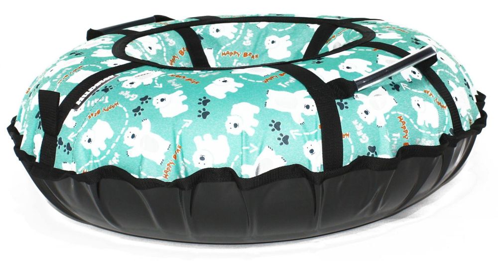 Тюбинг Hubster Люкс Pro Мишки бирюзовые