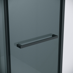 Душевой уголок Grossman Style 100х70 120.K33.05.1070.21.10 профиль Черный матовый стекло тонированное