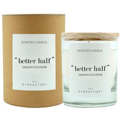 Свеча ароматическая The Olphactory, Better Half, Groom Cologne, 40 ч