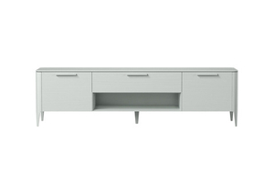 Тумба Type oak под ТВ ширина 200 см (светло-серый)