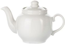 Чайник фарф завар 1400мл Янтарь Белье с698/1