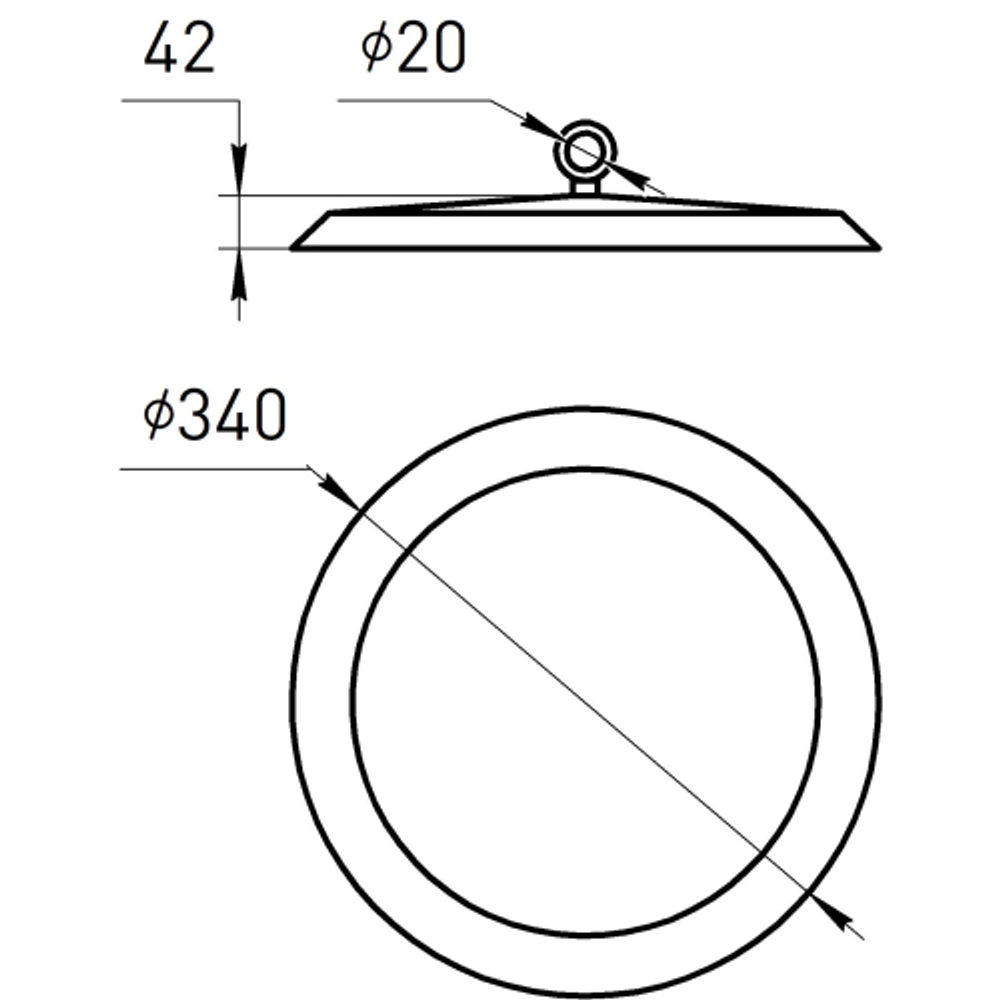 Светильник светодиодный ЭРА SPP-402-0-65K-200 200Вт 6500K IP65