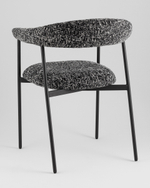 Стул обеденный Toko черно-белый