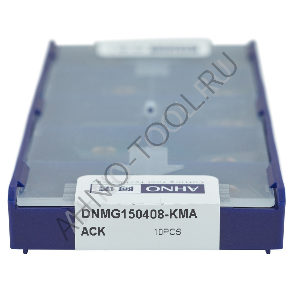 Пластина твердосплавная ISO DNMG150408-KMA ACK20E AHNO по чугуну, получистовая