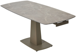 Стол BALDE 120 MATT LATTE STONE SOLID CERAMIC/ TAUPE, ®DISAUR