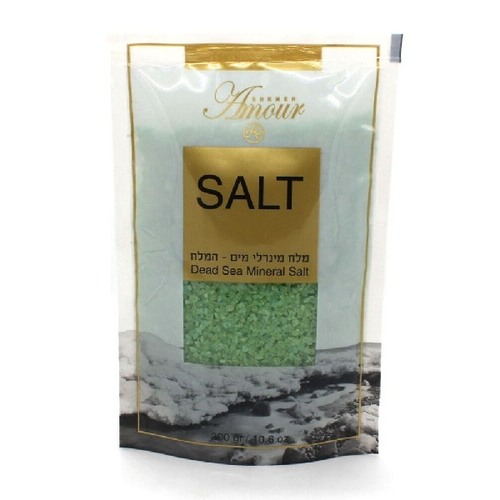 Минеральная соль Мертвого моря Яблоко Shemen Amour 300г