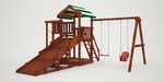 Детская площадка Савушка Мастер 3 (Махагон) 4 сезона