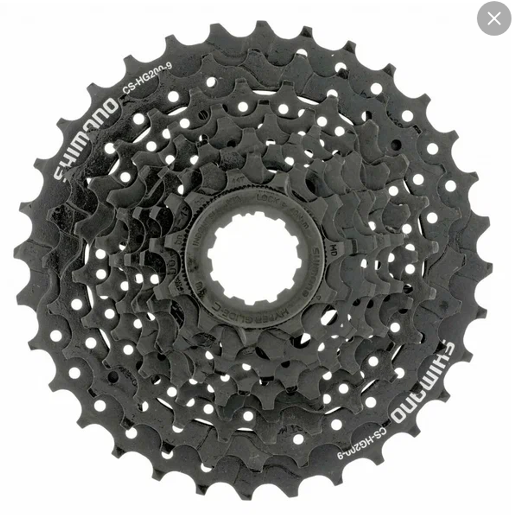 Кассета Shimano, HG200, 9ск., 11-36